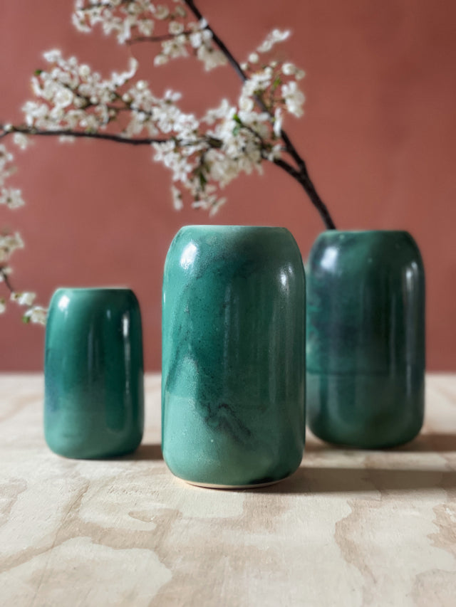 Nordland Large Vase - Forest Green