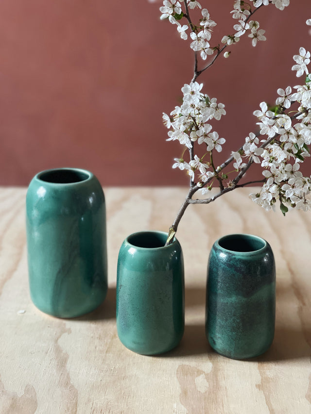 Nordland Small Vase - Forest Green