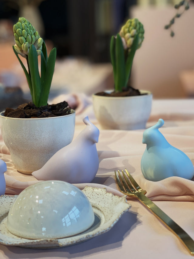 Large Quail - Pale Violet