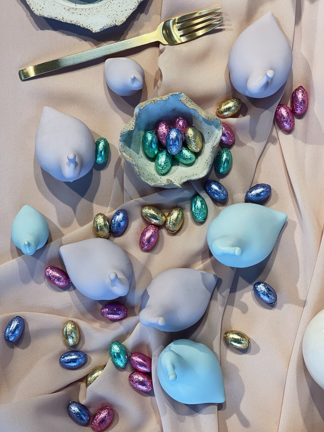 Large Quail - Pale Violet