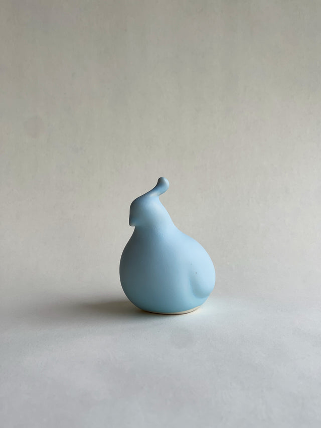 Large Quail - Powder Blue