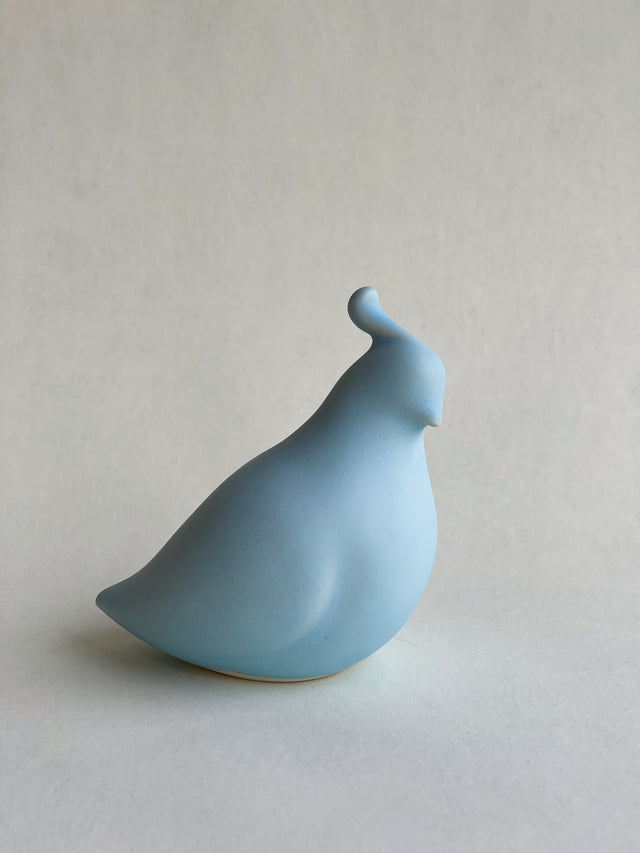 Large Quail - Powder Blue
