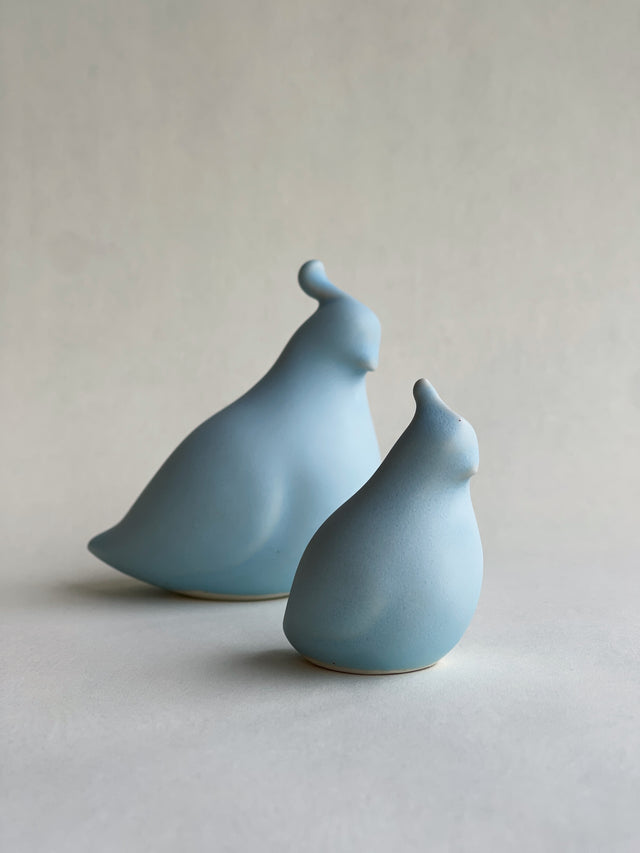 Small Quail - Powder Blue