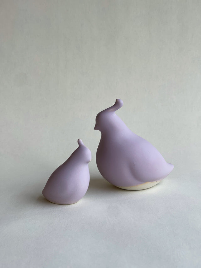 Small Quail - Pale Violet, 2023