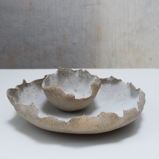 RAW Large Bowl - Light Clay