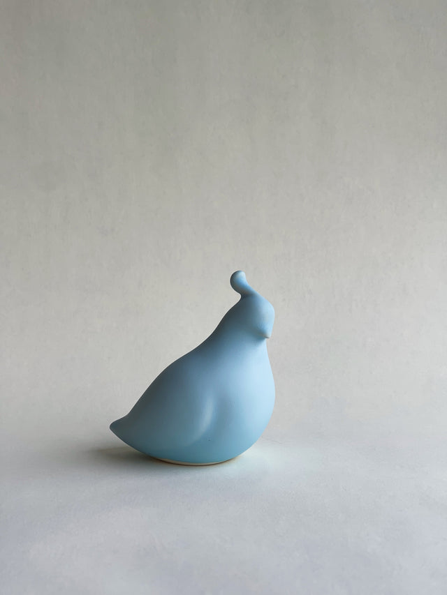Large Quail - Powder Blue