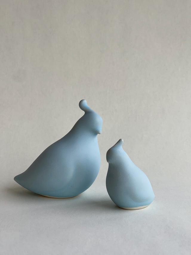Small Quail - Powder Blue