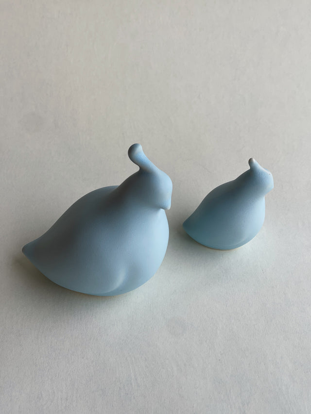 Large Quail - Powder Blue