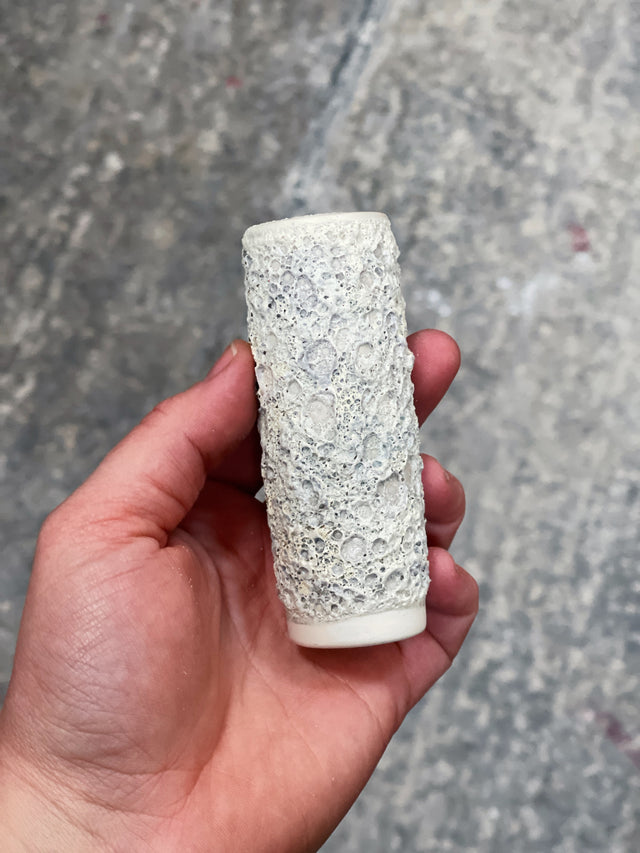 IO Small Vase - Grey Crater